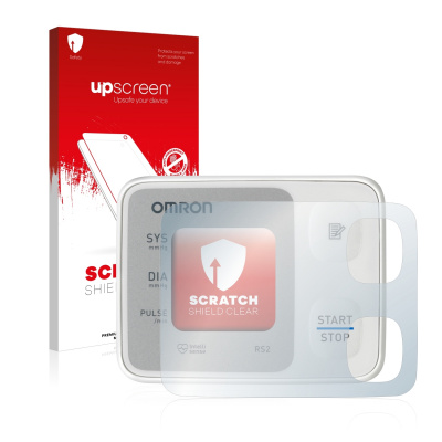 Čirá ochranná fólie upscreen® Scratch Shield pro Omron RS2 (Ochranná fólie na displej pro Omron RS2)