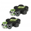 2X Enuff - ABEC-9 Black ložiska - sada pro brusle