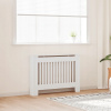 Kryt na radiátor MDF doska 112 x 81 cm biela
