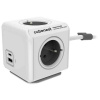 CUBENEST Cubenest Powercube Extended USB PD 20W, A+C, 4× zásuvka, 3m, bílá/šedá, dětská pojistka, uzemnění, dok, 10A/250V