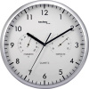 Techno Line WT 650 Quartz nástenné hodiny 26 cm strieborná; WT 650