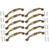 Mâner de mobilier retro patina retro 96 mm set de 10 piese