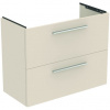 Ideal Standard i.Life S Skrinka pod umývadlo 80 cm, 2 zásuvky, pieskový mat T5295NF