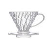 kávový dripper HARIO V 60 - 01 plast transparentný
