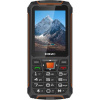 EVOLVEO StrongPhone Z6 čierno-oranžová