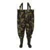 Prsačky Avid Carp Distortion Camo Chest Waders 10 (EU44)