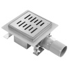 Odtokový žľab REA LINE Nickel Brush 12x12