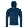 Pánska mikina Ortovox FLEECE LIGHT HOODY - tmavo modrá L