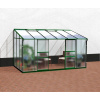 VITAVIA GARDEN skleník VITAVIA IDA 7800 matné sklo 4 mm + PC 6 mm zelený LG1536