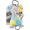 TEDDIES Naťahovací hrací strojček plyšový Slon