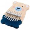 Goki Drevené palcové piano Kalimba macko