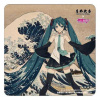 Presence CO., LTD. Katsushika Hokusai x Hatsune Miku Magnet do auta Tridsaťšesť pohľadov na horu Fudži/Veľká vlna pri Kanagawe