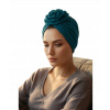 Eva Design turban bavlna zelený, univerzálna veľkosť