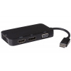 PremiumCord adaptér DisplayPort - DP + HDMI + DVI + VGA , 1080p, 4K*2K kportad16