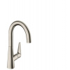 Hansgrohe Talis M51 - Páková drezová batéria 220, vzhľad nerezový 72814800