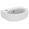 Ideal Standard Connect Umývadielko, 35x26 cm, 1 otvor na batériu vľavo, s Ideal Plus, biela E7912MA