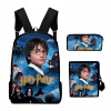 Školská taška - batoh, set, zostava HARRY POTTER SÚPRAVA 3 KS