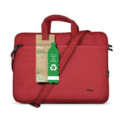 TRUST Bologna Laptop Bag 16” ECO - červená brašna
