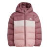 adidas Synthetic Down Jacket Juniors Crimson/Pink 5-6 Years