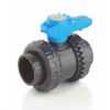 Guľový dvojcestný ventil PVC - 50mm - FIP Easyfit