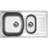 Nerezový dřez TWIN 780.1 V 0,6mm matný