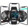 Smart hodinky Wenom Sport Watch GPS čierne