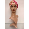 Turban s našitou čelenkou Crocus Kaleidos