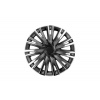 Puklice COPRA 16 chrom/black 4 ks, ARGO