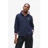 Bavlnené tričko s dlhým rukávom Karl Lagerfeld IKON A4W20073 tmavomodrá S