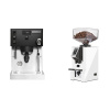 Rancilio Silvia PRO X, black + Eureka Mignon Specialita Compatto, CR white
