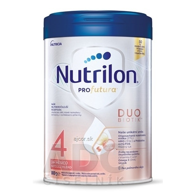 Nutricia Cuijk B.V. Nutrilon 4 Profutura DUOBIOTIK batoľacie mlieko (24+ mesiacov) 1x800 g