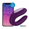Multifunkčný vibrátor Satisfyer Double Joy fialový