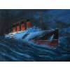 CUKROVÁ TLAČ jedlý obrázok na tortu Cukrová hmota v retro štýle do obývačky Titanic