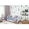 BabyBeds Detská posteľ s domčekom ALA Farebné prevedenie: Modrá, Velikost postele: 160x80 cm, Úložný priestor k posteli: Áno, s úložným priestorom