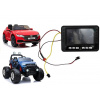 Lean Cars Hudobný panel pre elektrické autíčko s batériou LCD MP4 do Ford Ranger Monster DK-550 Arteon