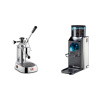 La Pavoni Europiccola Lusso + Rancilio Rocky Doserless