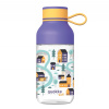 Quokka Kids Ice, Plastová fľaša s pútkom Town, 430ml, 40161