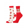 Dámske vianočné ponožky Moraj CSLS300-046/2 A'2 na obrázku 38-41
