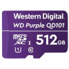 WD PURPLE 512GB MicroSDXC QD101 / WDD512G1P0C / CL10 / U1 / (WDD512G1P0C-85AEL0)