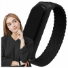 Remienok ChronSmarta pre hodinky Xiaomi Mi Band 3 / 4 / 5 / 6 čierny náramok