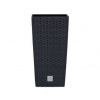 Kvetináč Prosperplast Rato Square antracit 20 x 20 x 37,6 cm