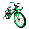 MK YB collection Yterra detský bicykel čierno-zelený 20