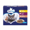 PreVital Cat kuracie teľacie losos v omáčke 12 x 100 g