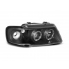 TUNING-TEC Headlights Angel Eyes Black Fits Audi A3 8l 08.96-08.00