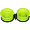 Kiwi Walker Cestovná dvojmiska SLOWFEEDER 700 ml zelená