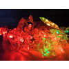 HIBRIGHT LED svetelná reťaz na batérie, 20x LED, hviezdy, viacfarebné