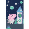 Carbotex Detský uterák Prasiatko Pepina Tommy Astronaut 30x50 cm
