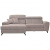 Carryhome ROHOVÁ SEDACIA SÚPRAVA, textil, béžová - Sedačky - 000812004408