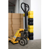 Rohový ochranný profil 250, z polyetylénu (PE), 250 x 125 x 250 mm, čierny, súprava = 2 ks