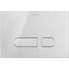 Duravit DuraSystem splachovacie tlačidlo do toalety biela WD5002012000